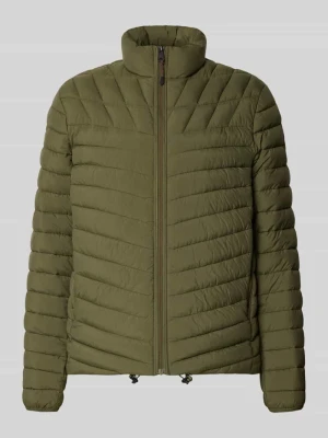 Kurtka pikowana z naszywką z logo model 'LAPAZ' Napapijri Khaki