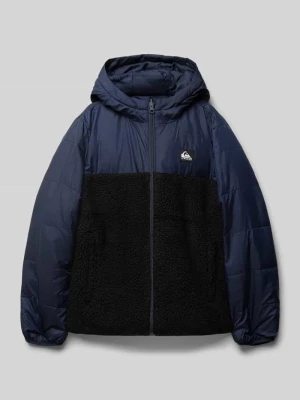 Kurtka pikowana z naszywką z logo model ‘SCALY’ Quiksilver