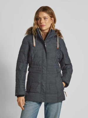 Kurtka pikowana z obszyciem ze sztucznego futra model ‘Oivia’ G.I.G.A. DX