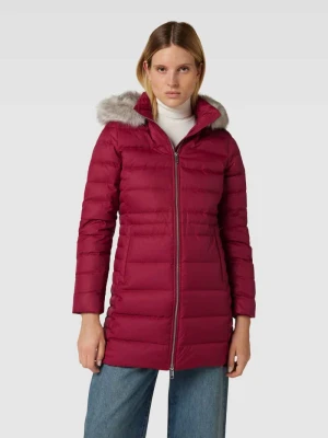 Kurtka pikowana z obszyciem ze sztucznego futra model ‘Tyra’ Tommy Hilfiger