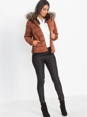 Kurtka pikowana z poliestru z recyklingu bonprix