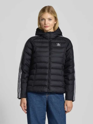 Kurtka pikowana z wyhaftowanym logo adidas Originals