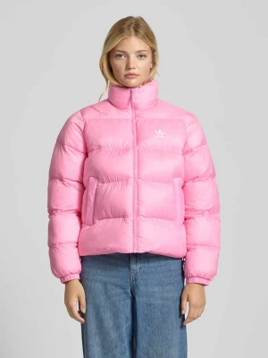 Kurtka pikowana z wyhaftowanym logo adidas Originals