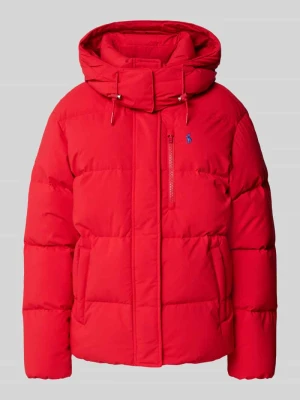 Kurtka pikowana z wyhaftowanym logo i kieszenią na piersi Polo Ralph Lauren