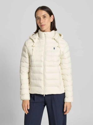 Kurtka pikowana z wyhaftowanym logo Polo Ralph Lauren