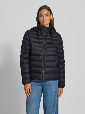 Kurtka pikowana z wyhaftowanym logo Polo Ralph Lauren