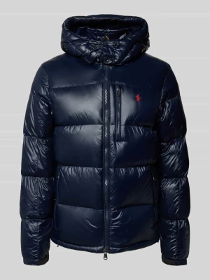 Kurtka pikowana z wyhaftowanym logo Polo Ralph Lauren