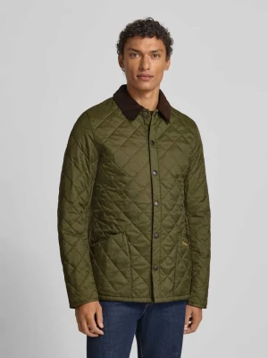 Kurtka pikowana z wykładanym kołnierzem Barbour