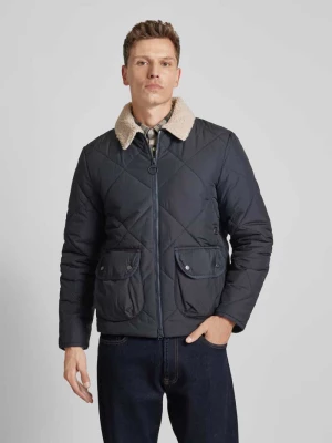 Kurtka pikowana z wykładanym kołnierzem model ‘ANGLER’ Barbour