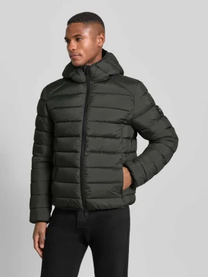 Kurtka pikowana z zamkiem błyskawicznym dwustronnym model ‘ASPENALF’ ECOALF