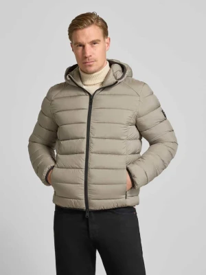 Kurtka pikowana z zamkiem błyskawicznym dwustronnym model ‘ASPENALF’ ECOALF