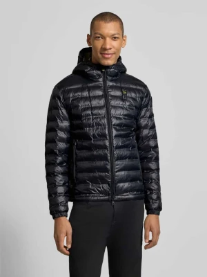 Kurtka pikowana z zamkiem błyskawicznym dwustronnym Model 'Charles' Blauer USA