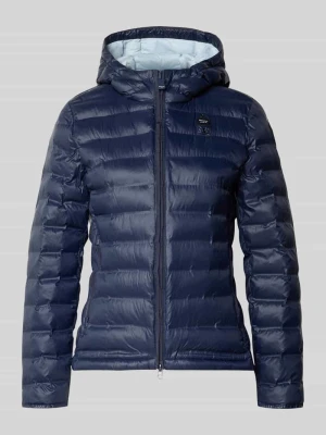 Kurtka pikowana z zamkiem błyskawicznym dwustronnym Model 'ELLIS' Blauer Usa