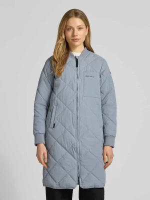 Kurtka pikowana z zamkiem błyskawicznym dwustronnym model 'YMAL2' khujo