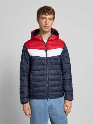Kurtka pikowana z zamkiem błyskawicznym jack & jones