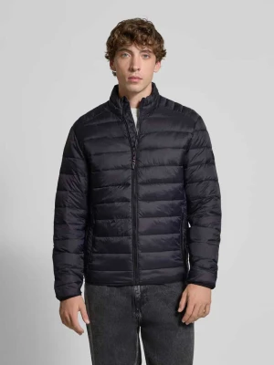 Kurtka pikowana z zapięciem na zamek błyskawiczny model ‘BRADLEY’ jack & jones