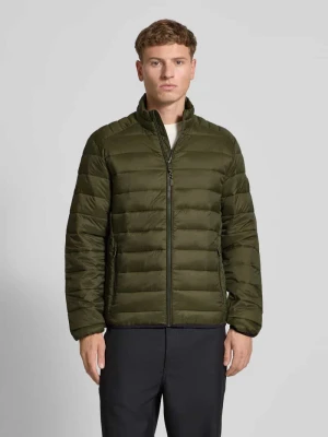 Kurtka pikowana z zapięciem na zamek błyskawiczny model ‘BRADLEY’ jack & jones