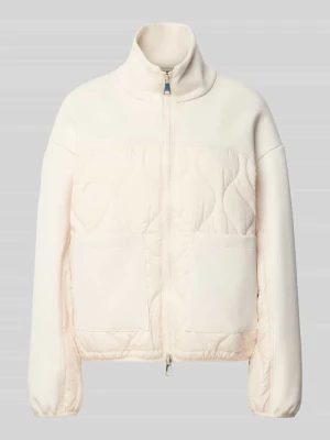 Kurtka pikowana zapinana na dwustronny zamek błyskawiczny WHITE LABEL