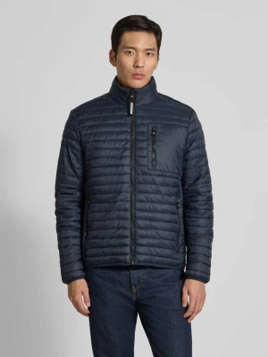 Kurtka pikowana ze stójką camel active