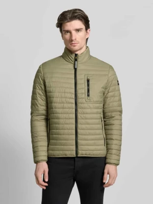 Kurtka pikowana ze stójką camel active