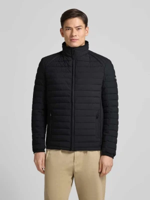 Kurtka pikowana ze stójką i kieszeniami zapinanymi na zamek błyskawiczny NAUTGÅRD