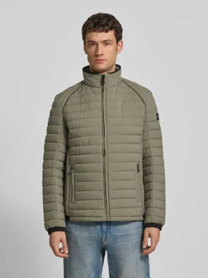 Kurtka pikowana ze stójką i kieszeniami zapinanymi na zamek błyskawiczny NAUTGÅRD