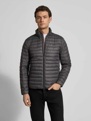 Kurtka pikowana ze stójką i zamkiem błyskawicznym dwustronnym Geox