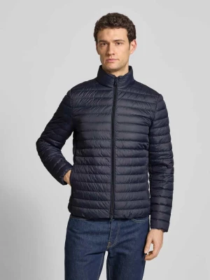 Kurtka pikowana ze stójką i zamkiem błyskawicznym dwustronnym Geox