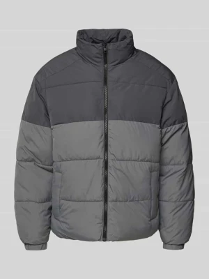 Kurtka pikowana ze stójką model ‘MAZE’ jack & jones