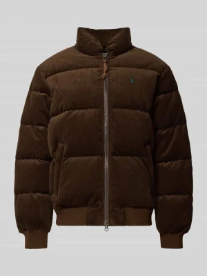 Kurtka pikowana ze sztruksu z dwustronnym zamkiem błyskawicznym Polo Ralph Lauren