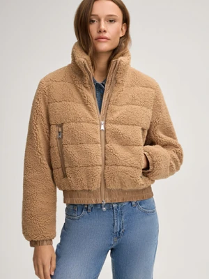 Kurtka pluszowa Olivet w kolorze złocistobrązowym Joop