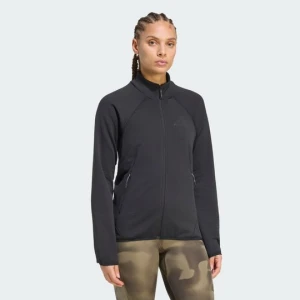 Kurtka polarowa Terrex Xperior CLIMAWARM+ Ventknit Adidas czarny