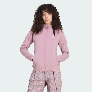 Kurtka polarowa z kapturem Terrex Xperior CLIMAWARM+ Ventknit Adidas Magic Mauve