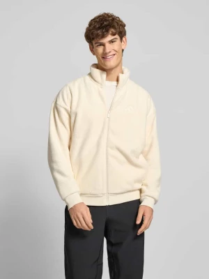 Kurtka polarowa ze stójką i wyhaftowanym logo adidas Sportswear