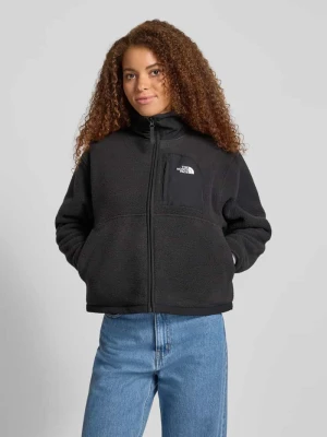 Kurtka polarowa ze stójką Model ‘YUMIORI OFF PEAK’ The North Face Metaliczny czarny