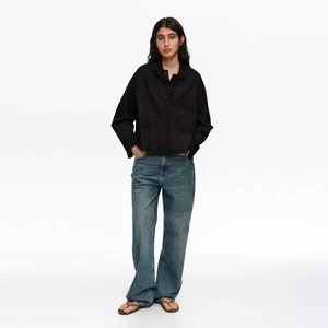 Kurtka prosta haft czarna BIMBA Y LOLA