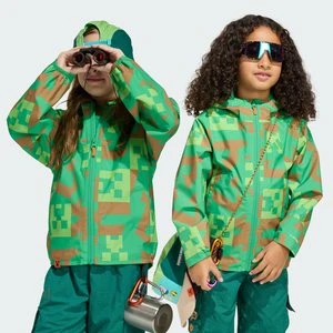 Kurtka przeciwdeszczowa adidas Minecraft Terrex 2 Layer Climaproof