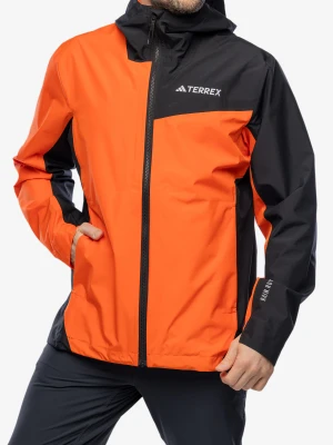 Kurtka przeciwdeszczowa adidas TERREX Multi 2.5L RAIN.RDY Jacket - semi impact orange/black