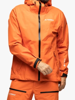 Kurtka przeciwdeszczowa adidas TERREX Xperior GORE-TEX Paclite Rain Jacket - semi impact orange