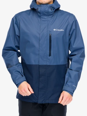 Kurtka przeciwdeszczowa Columbia Hikebound Jacket - dark mountain/collegiate navy