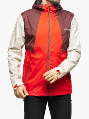 Kurtka przeciwdeszczowa Columbia Inner Limits II Jacket - spicy/light raisin/chalk