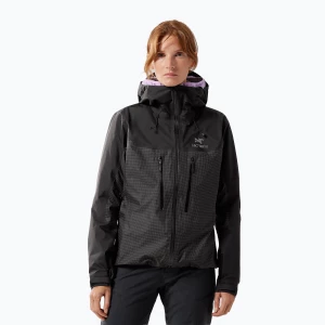 Kurtka przeciwdeszczowa damska Arc'teryx Alpha black