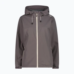 Kurtka przeciwdeszczowa damska CMP 39X6636 Fix Hood terra