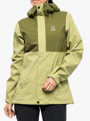 Kurtka przeciwdeszczowa damska Haglofs Koyal Proof Jacket - green/olive