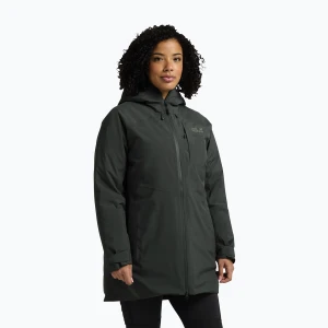 Kurtka przeciwdeszczowa damska Jack Wolfskin Icecape 2L Down Ins Rds slate green