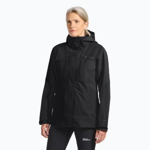 Kurtka przeciwdeszczowa damska Jack Wolfskin Jasper 2L black