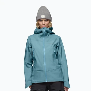 Kurtka przeciwdeszczowa damska NORRONA Falketind Gore-Tex brittany blue