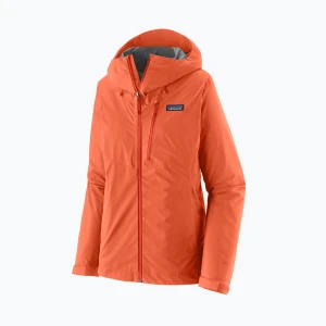 Kurtka przeciwdeszczowa damska Patagonia Granite Crest Rain orange peel
