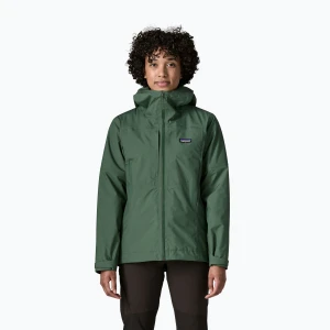 Kurtka przeciwdeszczowa damska Patagonia Insulated Boulder Fork Rain canopy green
