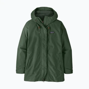 Kurtka przeciwdeszczowa damska Patagonia Outdoor Everyday Rain canopy green